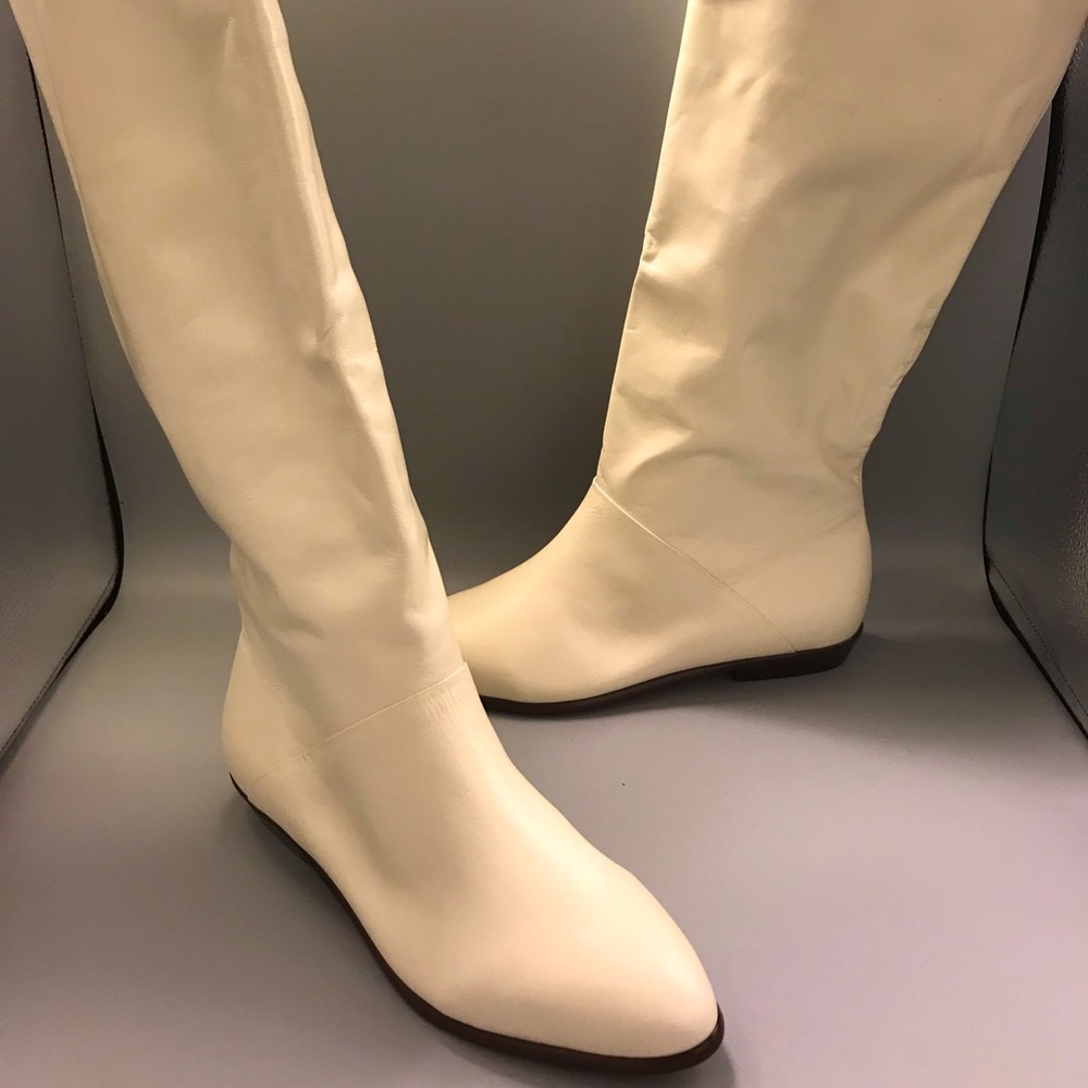 Vintage 80’s women’s Leather CHOICE Ipanema  Boots. Size 7M. NOS. Tall shaft
